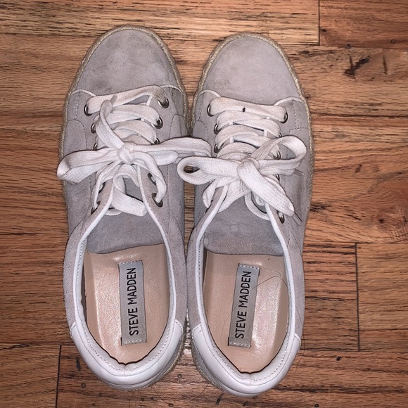 Steve Madden espadrille platform sneakers - Picture 6 of 9